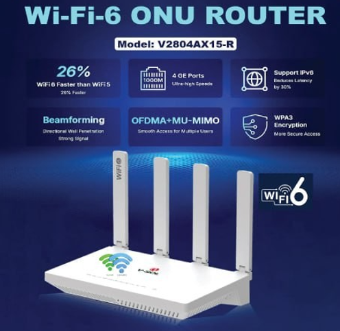 V-SOL AX1500 Wi-Fi 6 ONU Router