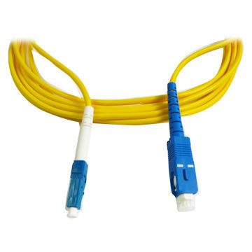 Optical Fiber SC-LC Patch Cord 5M